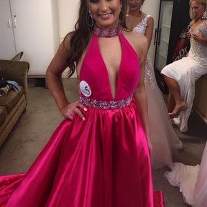 Pink Tres Jolie Evening Gown (Pageant Dress)